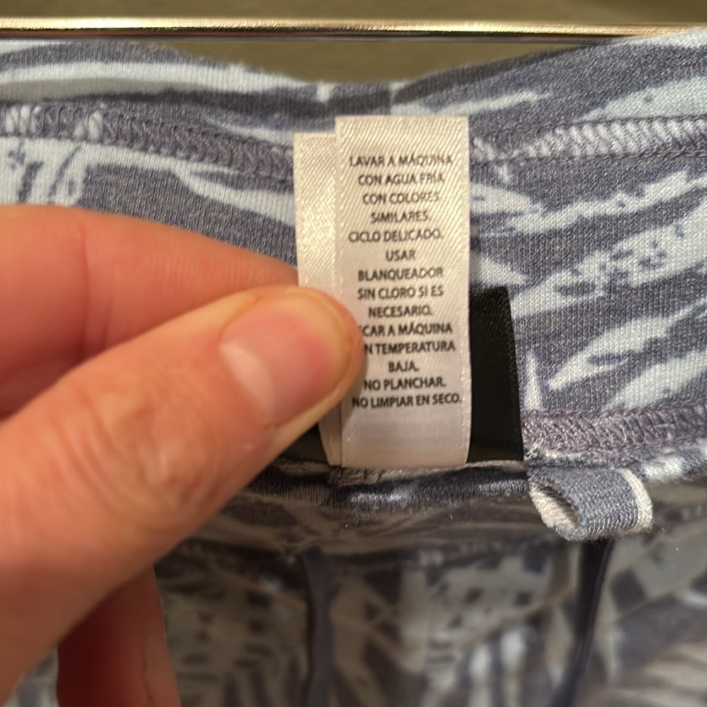 Felina woman's jungle print blue sweatpants - Picture 8 of 9